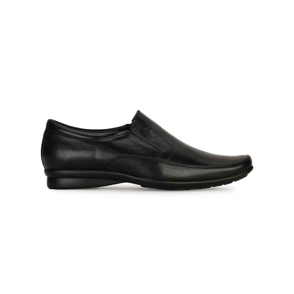 Bata Black Slip On Formal Shoes For Men | 7 UK