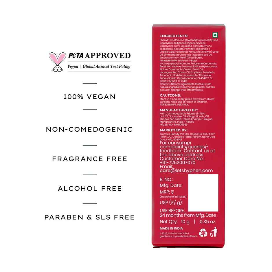 HYPHEN Vitamin Infused Peptide Lip Balm Jelly Glaze