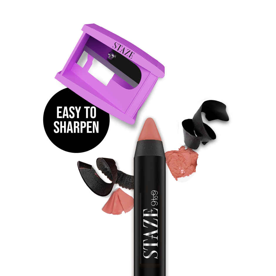 Staze Non-Drying & Smudgeproof Matte Lip Crayon |10 Royally Ruby