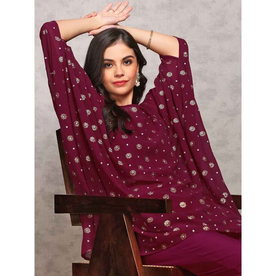 Ishin Women's Pink Co-rd Sets - L | INWKTS24314