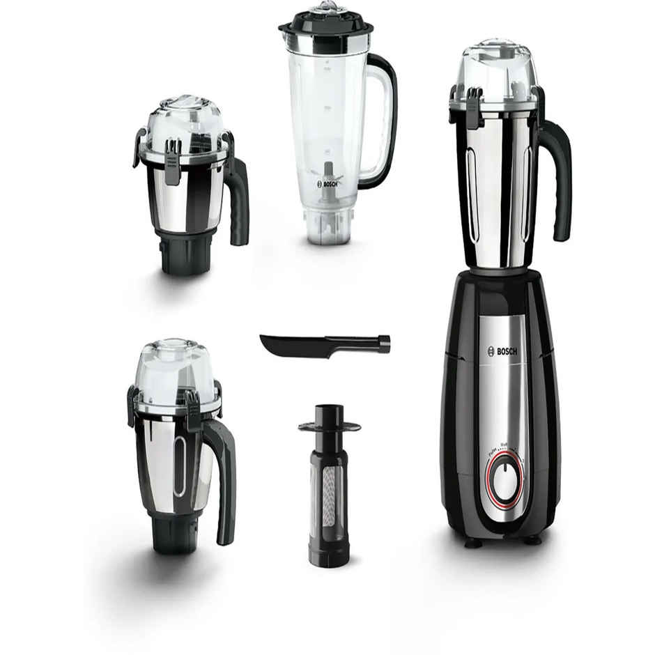 Bosch Appliances TrueMixx Pro Mixer Grinder MGM8646BIN, 750W - Black