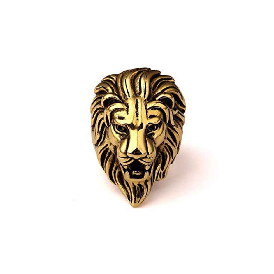 YouBella Jewellery 100% Stainless Steel 18K Gold Plated Ring for Boys and Men (YBRG - 20067)