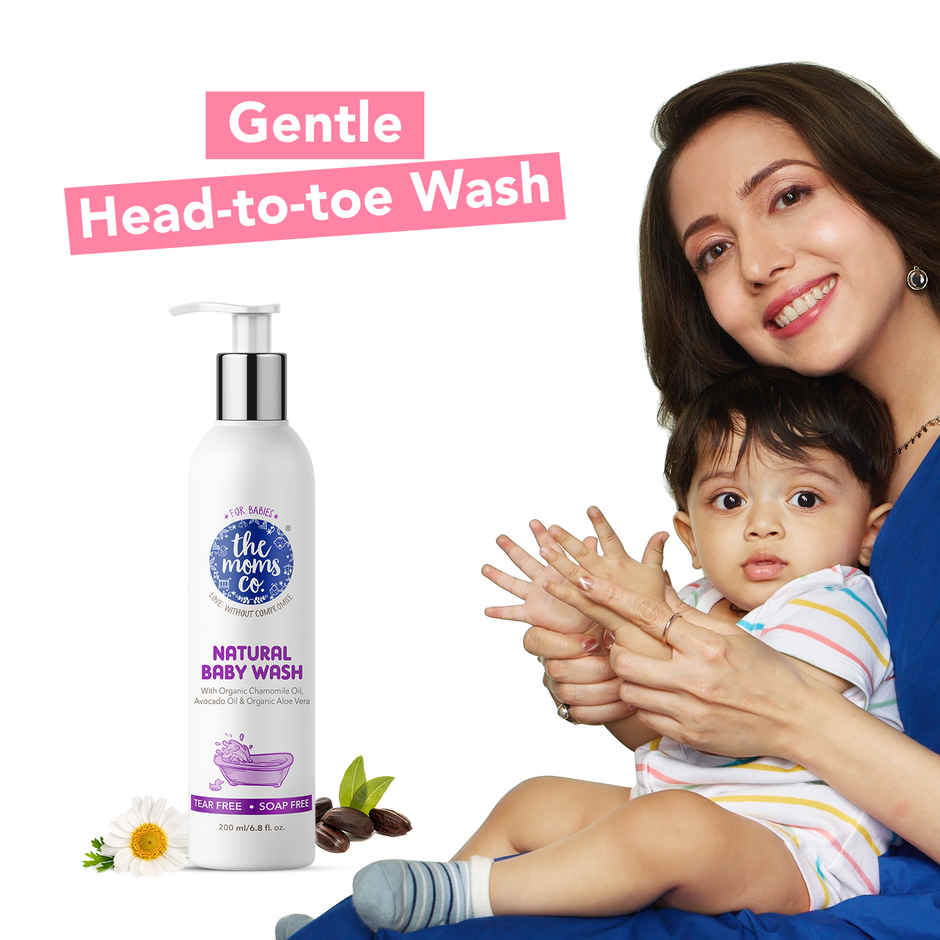 The Moms Co. Tear-Free Natural Baby Wash