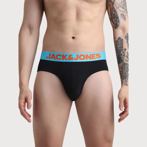 Jack & Jones Men's Mark Brief | Pack of 2 | Navy Blazer - XL