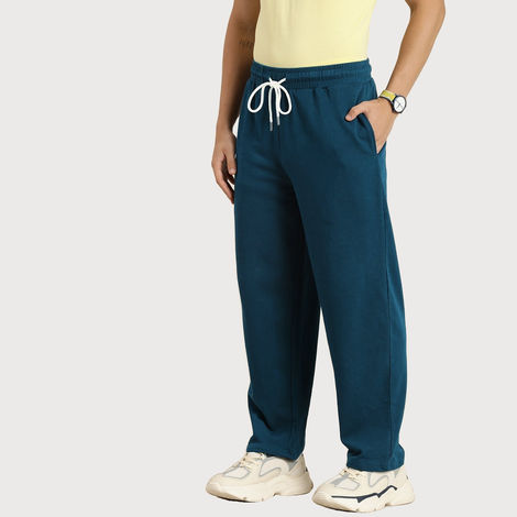 Dillinger Men's Light Weight Relaxed Baggy Knitted Pants | Blue - L
