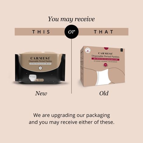 Carmesi Disposable Period Panties | All Night Protection | XL-XXL