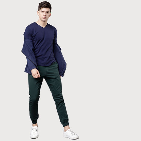 Highlander Men's Slim Fit Joggers | June Bug - 34