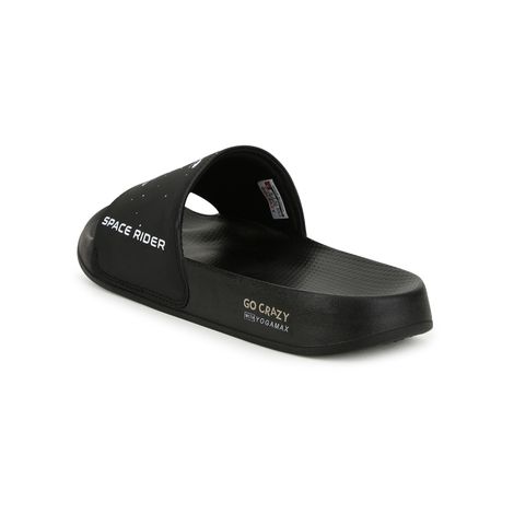 Campus Men's Space Rider Slides | Black | UK9