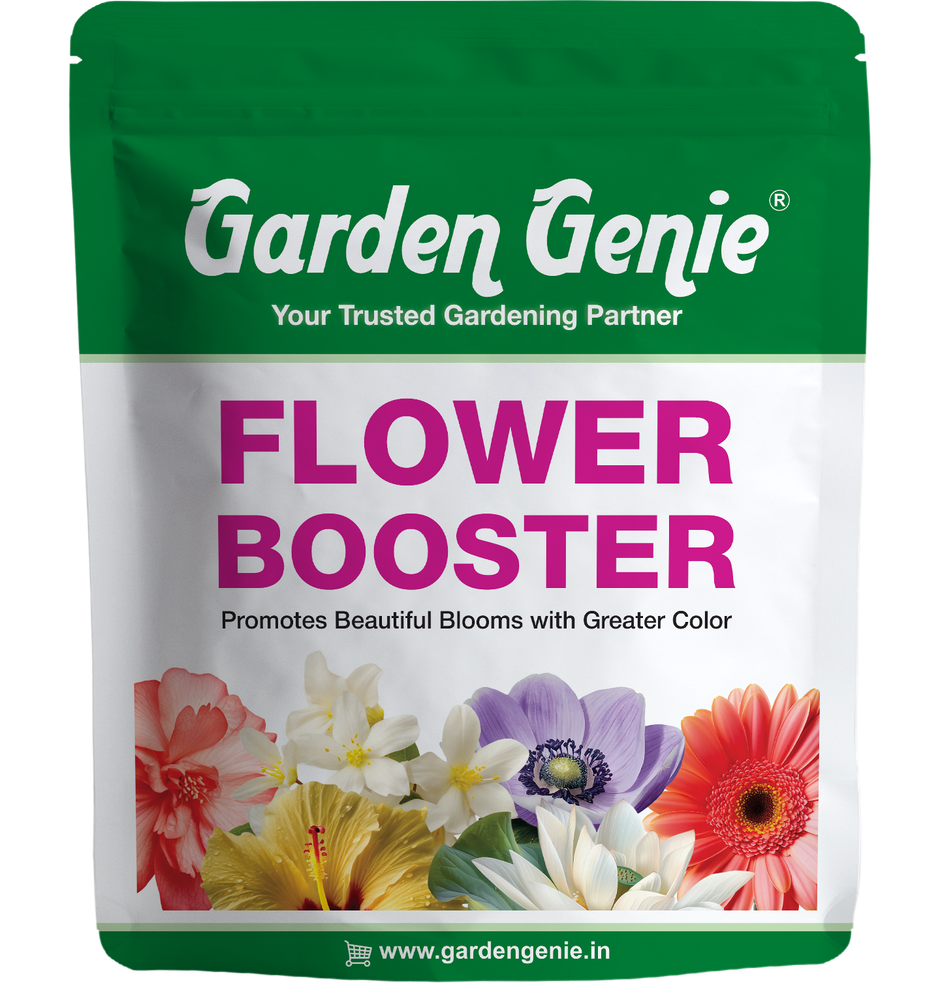 Garden Genie Organic Flower Booster Fertilizer | Promotes Increased Budding & Blooms