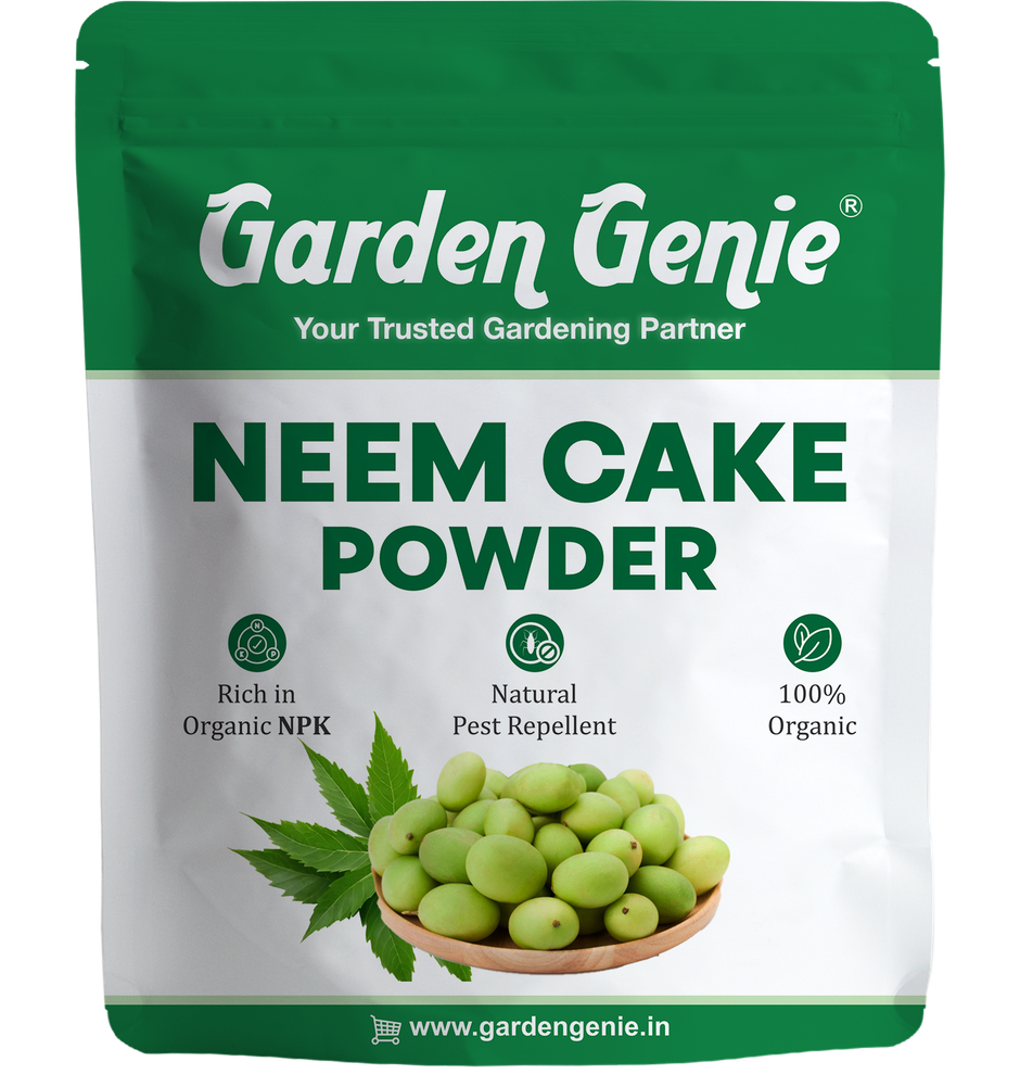 Garden Genie Neem Cake Powder Fertilizer | Neem Powder Manure for Plant Care from Pests