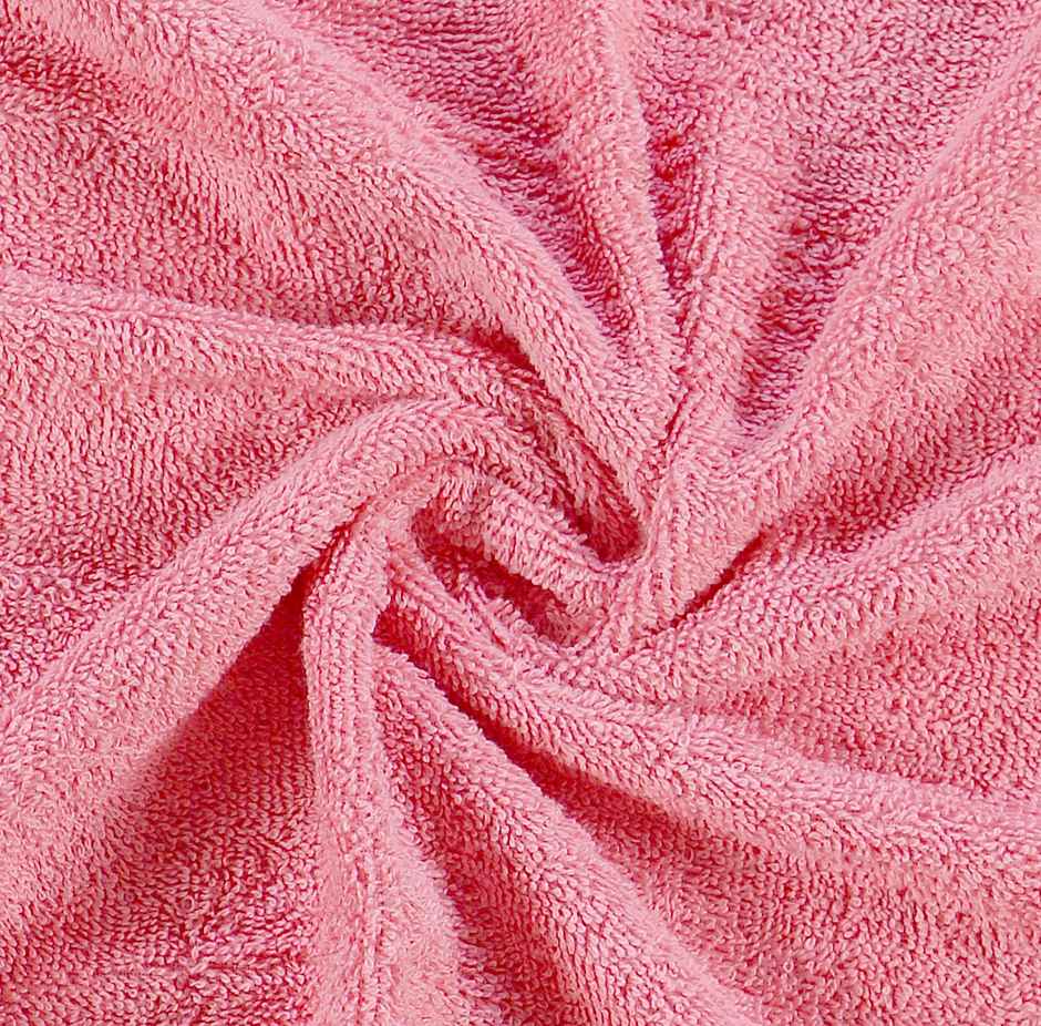 Superspun 100% Cotton- 420 Gsm- Vodre- Single Piece- Bath Towel- Size:70 x 140 - Coral
