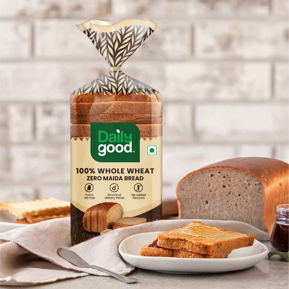 Daily Good Pure Whole Wheat Zero Maida Bread