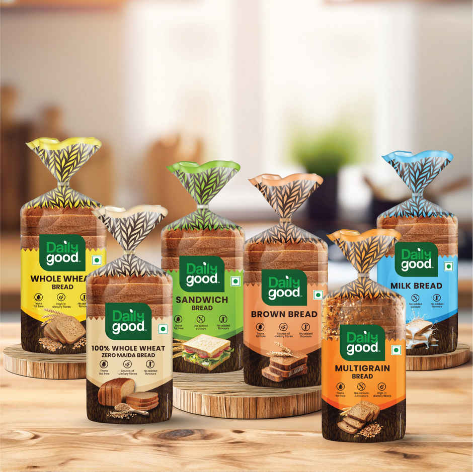Daily Good Pure Whole Wheat Zero Maida Bread