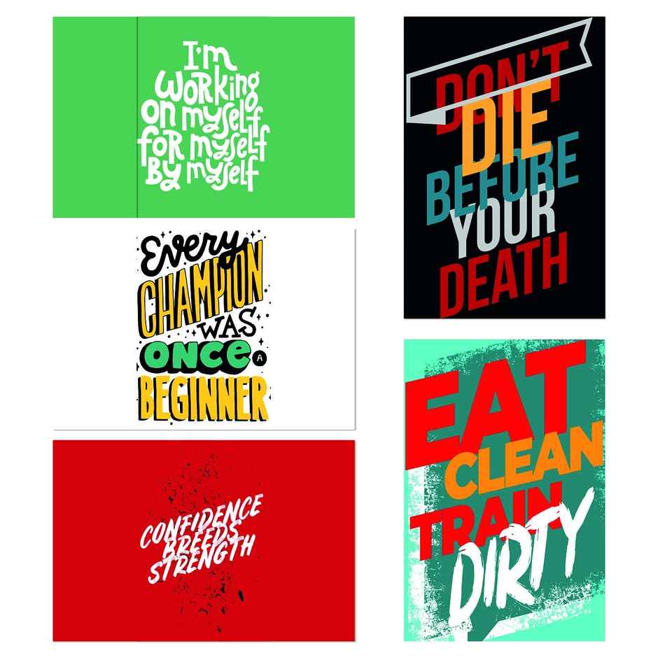 Paper Plane Design Wall Posters For Office Decor | Set of 10 | Size | 12 Inch x 18 Inch | D63