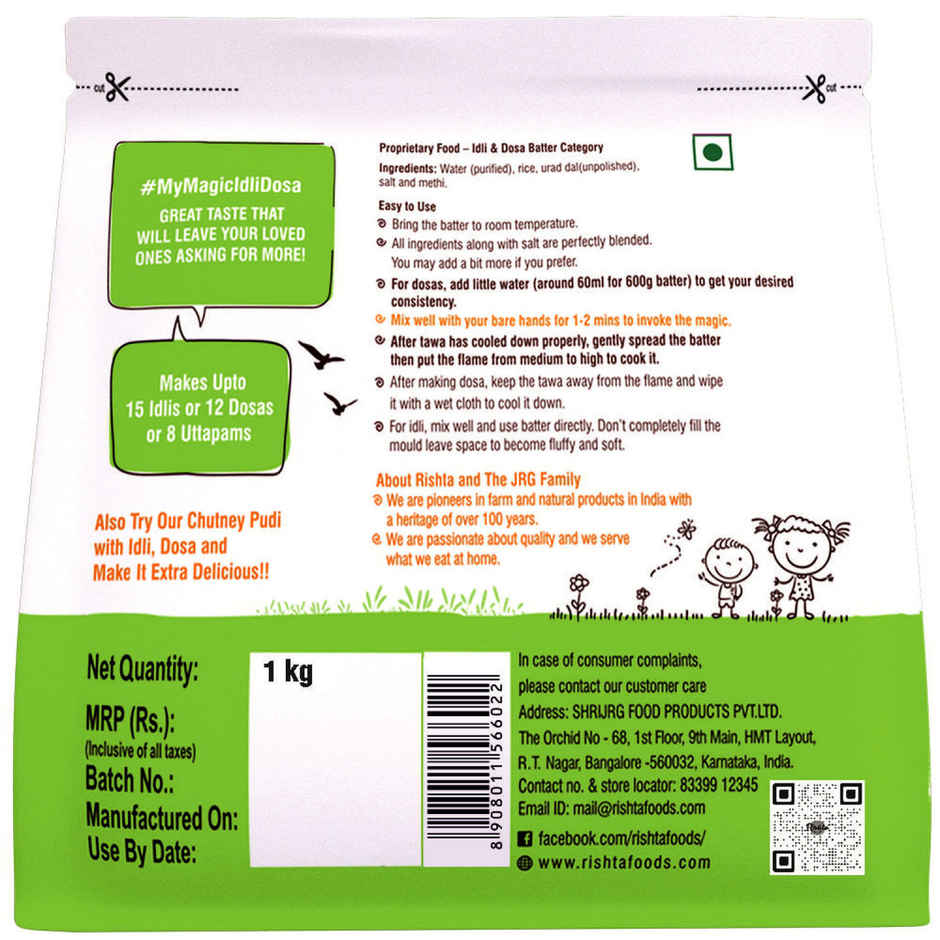 Rishta Idli Dosa Batter