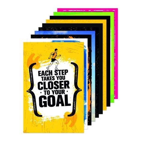 Paper Plane Design Wall Posters For Office Decor | Set of 10 | Size | 12 Inch x 18 Inch | D57