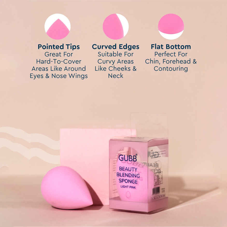 Gubb Beauty Blending Sponge Light Pink