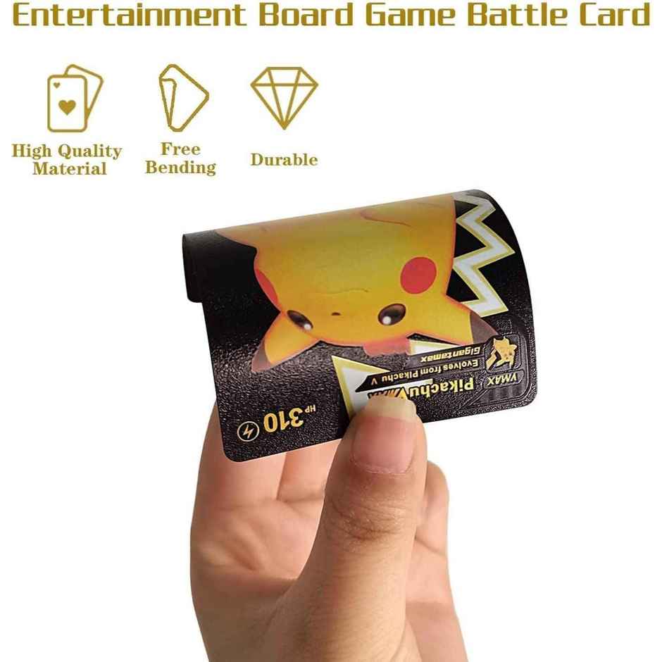 Pokemon Black Foil Card Assorted Cards TCG Deck Box V Series Cards