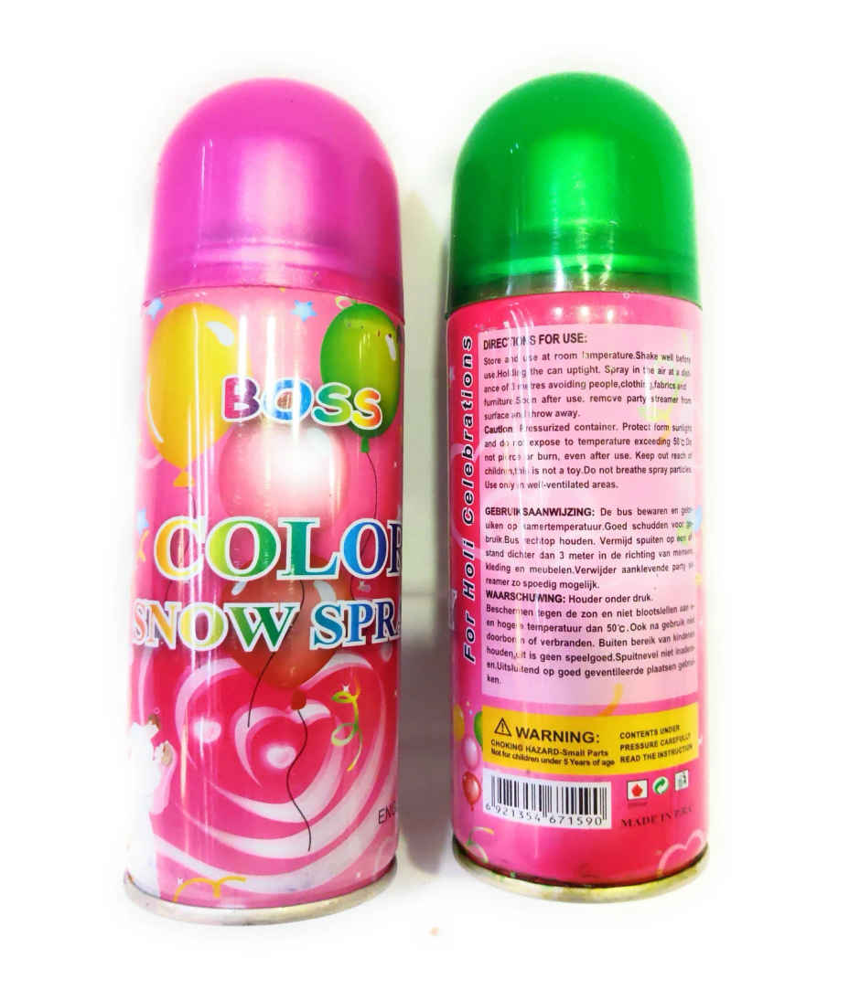 Sheen And Shine Boss Holi Colour Spray Assorted Colour