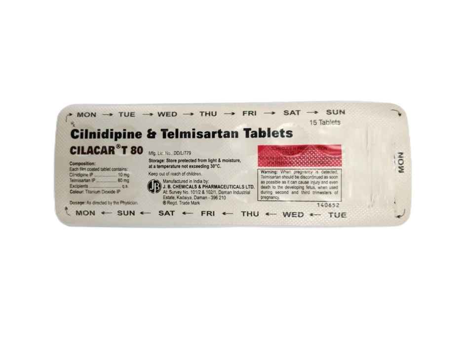 Cilacar T 80 Tablet