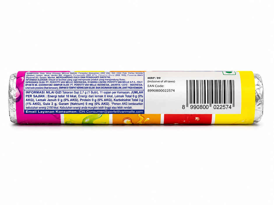 Mentos Rainbow Roll