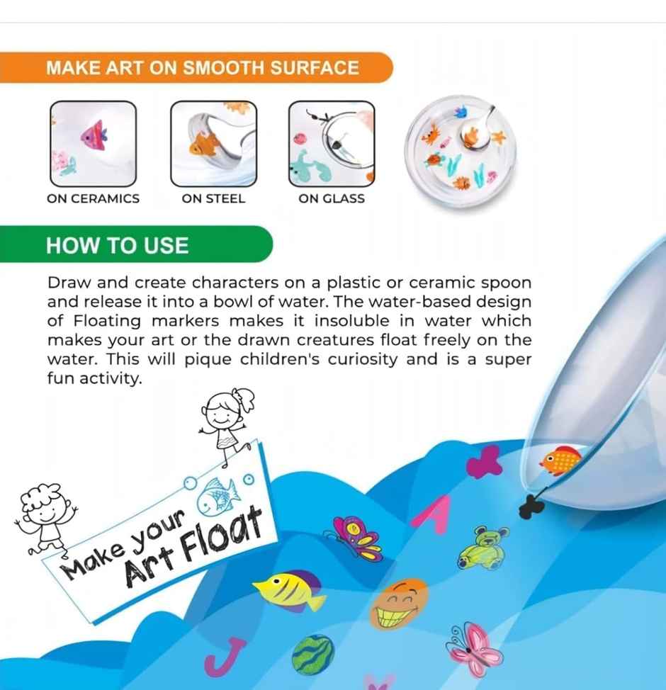 Doms Floating Markers 12 Shades