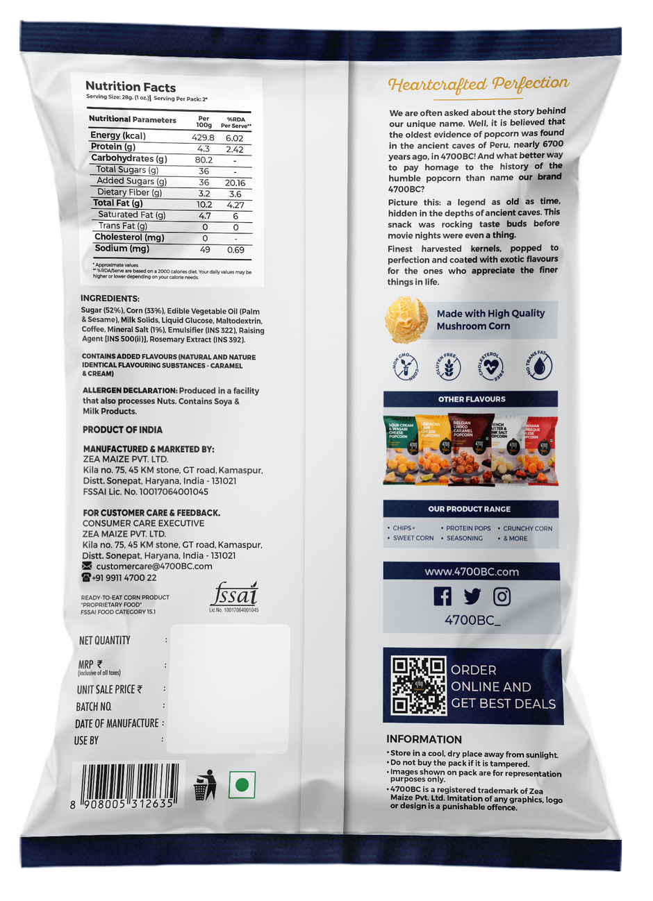 4700BC Popcorn Himalayan Salt Caramel Pouch Combo