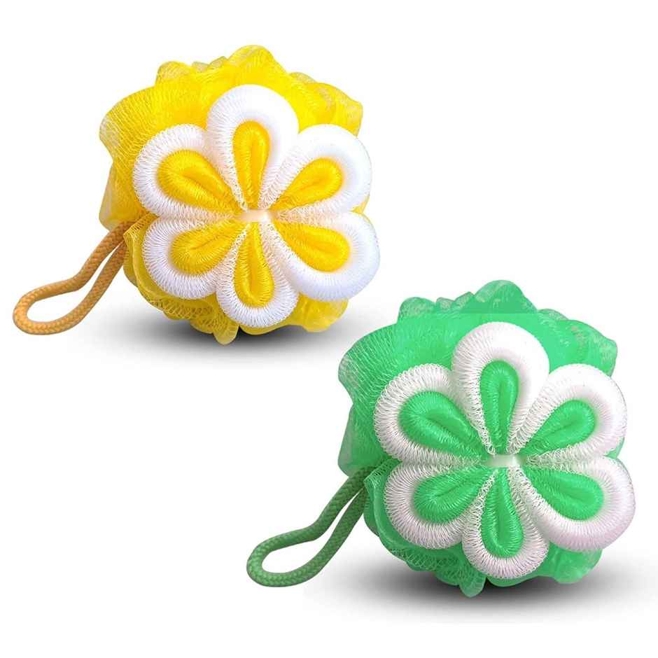 Flower Loofah 1 Pc Assorted Colour