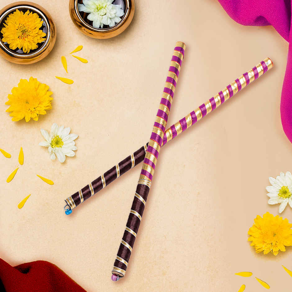 Colorful Dandiya Sticks | Mangal Bhawan