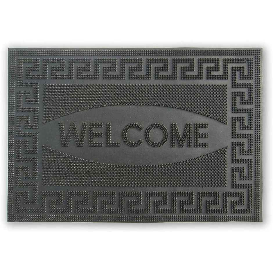 Status Pin Welcome Rubber Mat | 38 cm x 58 cm