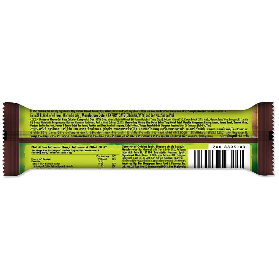 Nature Valley Crunchy Granola Bars Whole Grain Oats & Dark Chocolate