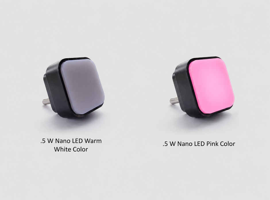 Festivora Nano LED Plug-in Night Lamp | 0.5 Watt | Warm White & Pink