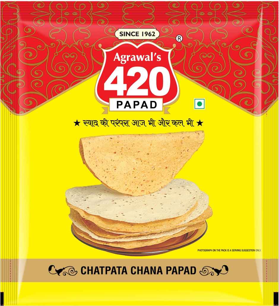 Agrawal'S 420 Met Chatpata Chana