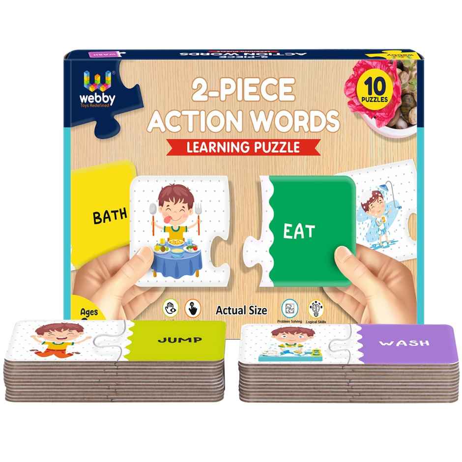 Webby Toys Colours Learning Pack Jigsaw Puzzle (2 - 4 Years)