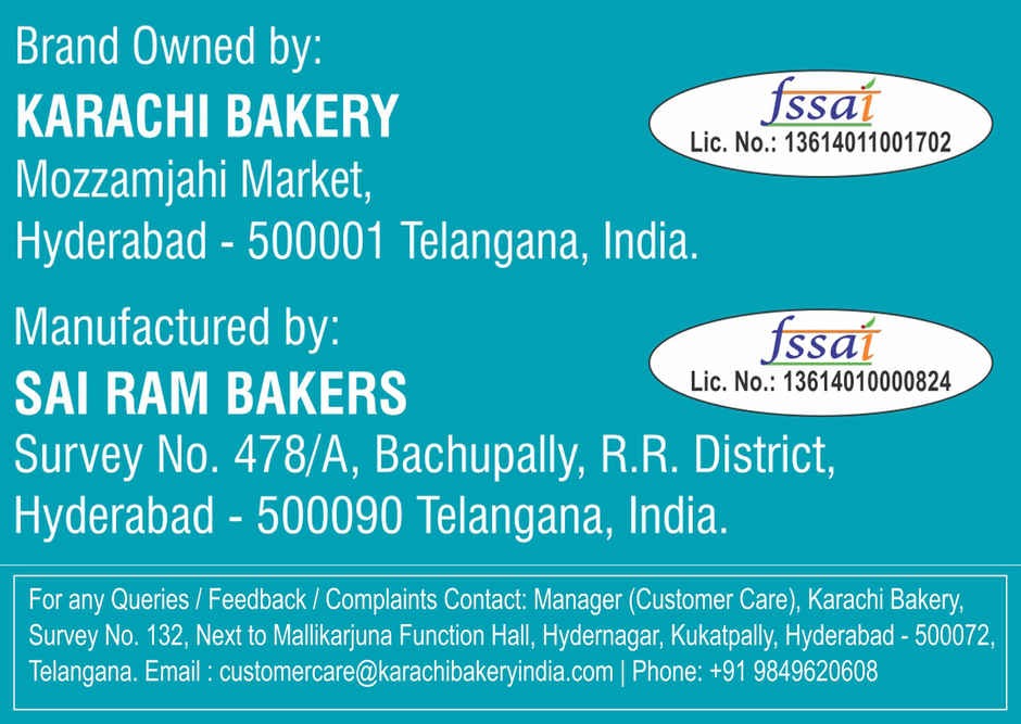 Karachi Bakery Osmania Chai Cookies