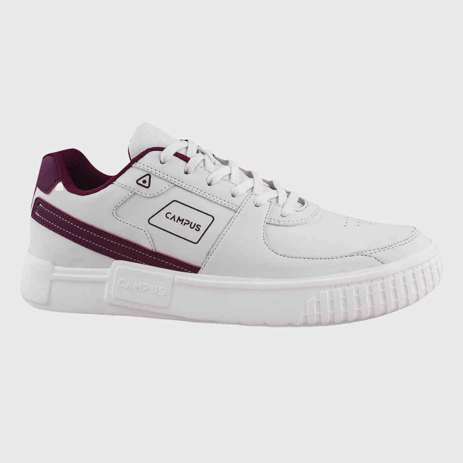 Campus OG-10 White Wine Men's Sneaker Shoes - UK 9