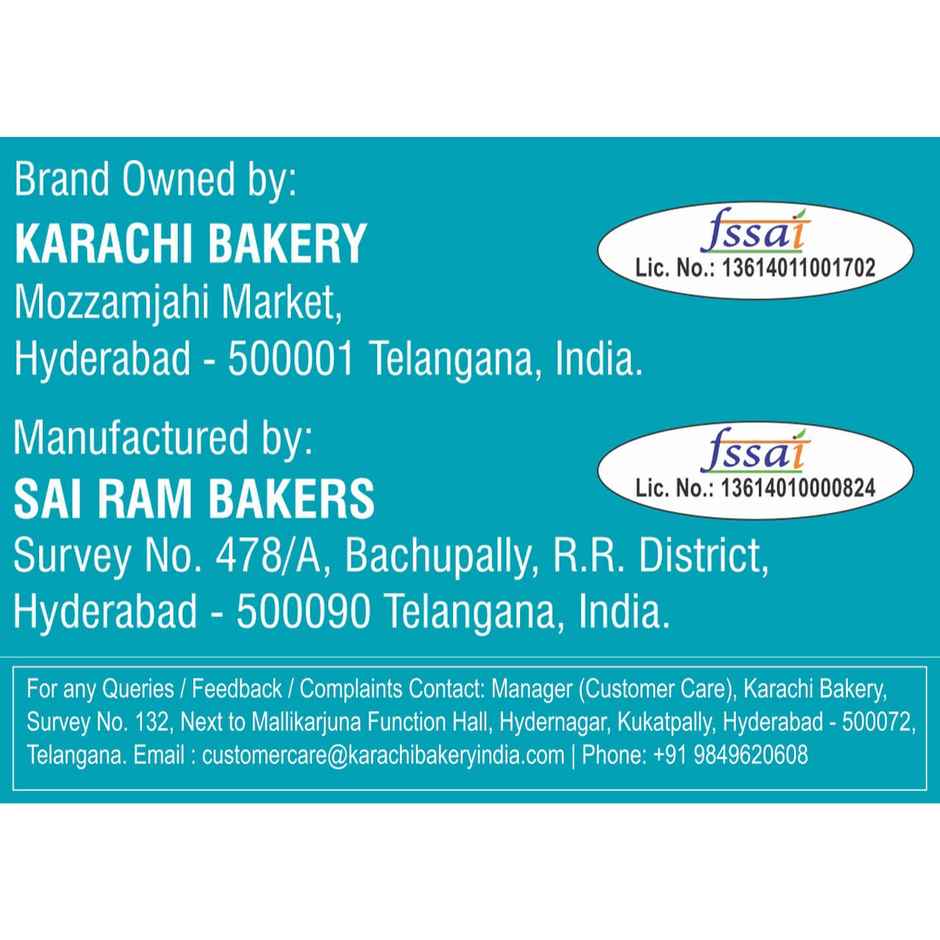 Karachi Bakery Osmania Chai Cookies