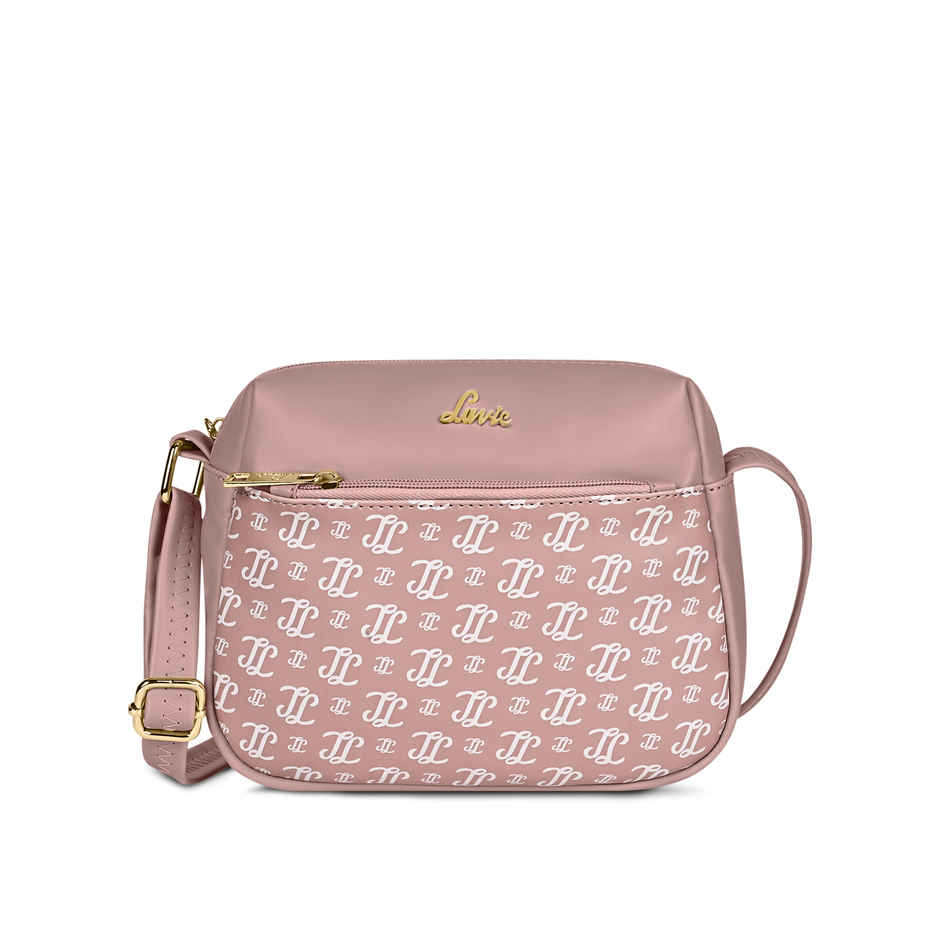 Lavie Women's Mono Ll Farah Crossbody Sling Bag | Ladies Purse Handbag | Pink