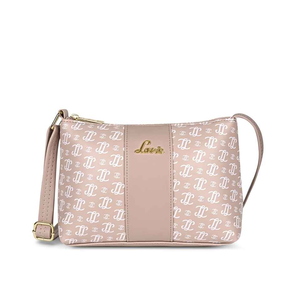 Lavie Women's Mono Ll Evelynn Crossbody Sling Bag | Ladies Purse Handbag | Pink