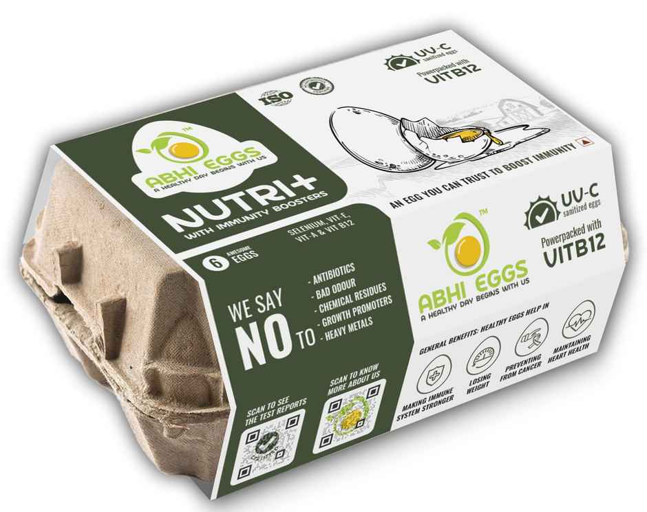 Abhi Nutri + White Eggs With Immunity Boosters Combo