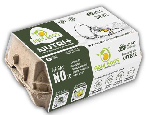 Abhi Nutri + White Eggs With Immunity Boosters