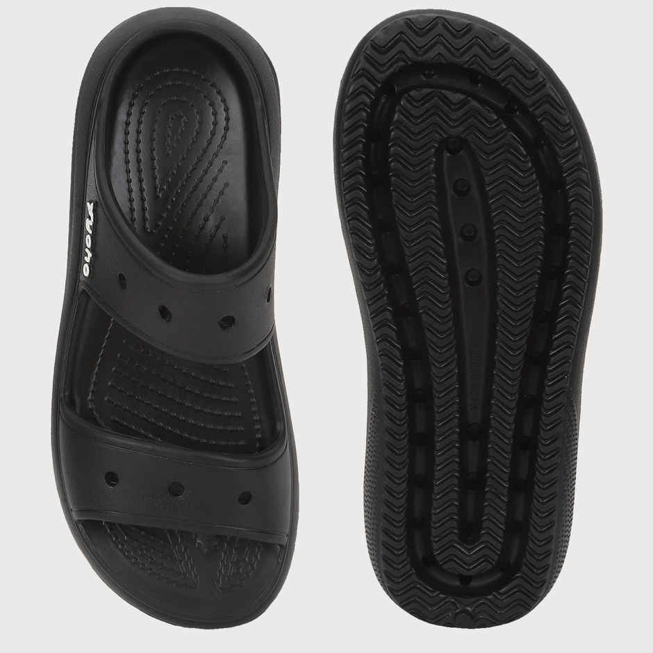 Yoho Women Double Strap Clog Classic | Black | UK 5