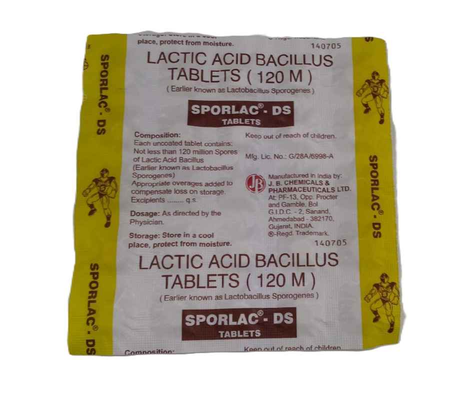 Sporlac DS Tablet