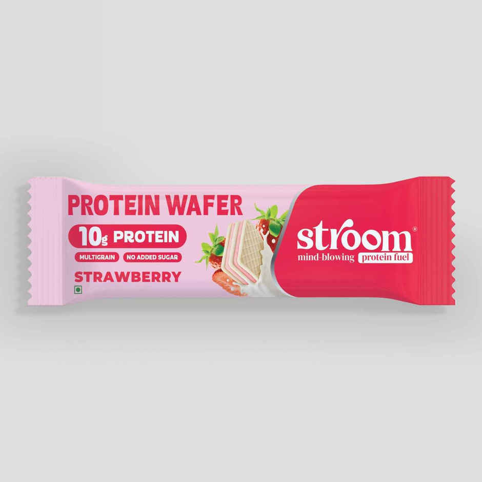 Stroom Strawberry Protein Wafer Bar