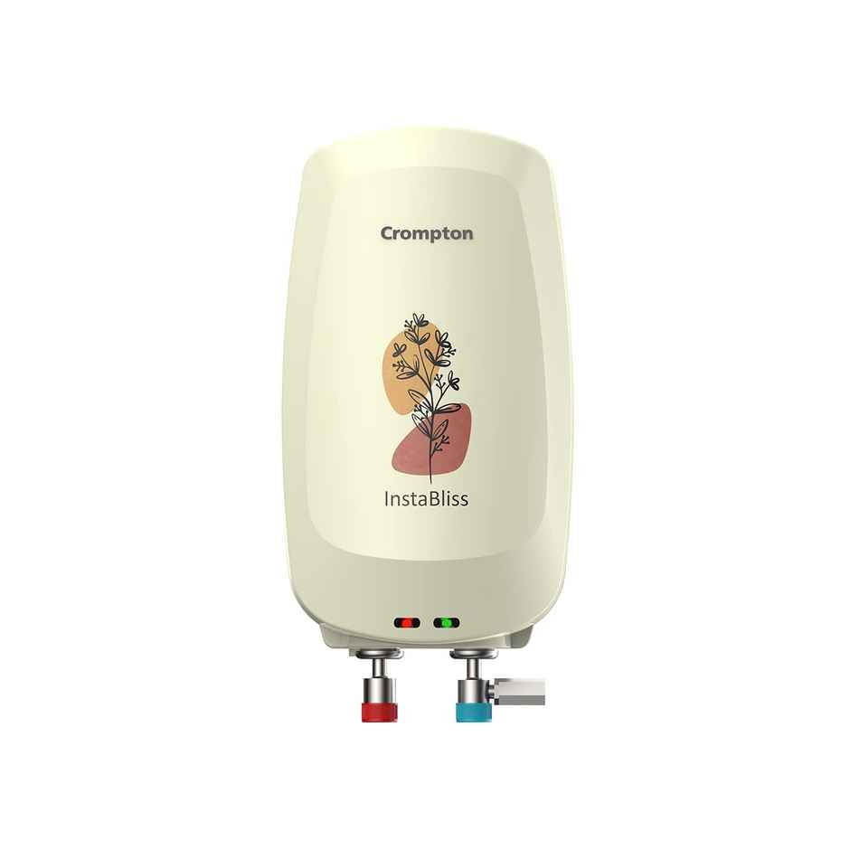 Crompton InstaBliss 3-L Instant Water Heater (Geyser) with Advanced 4 Level Safety (Ivory)