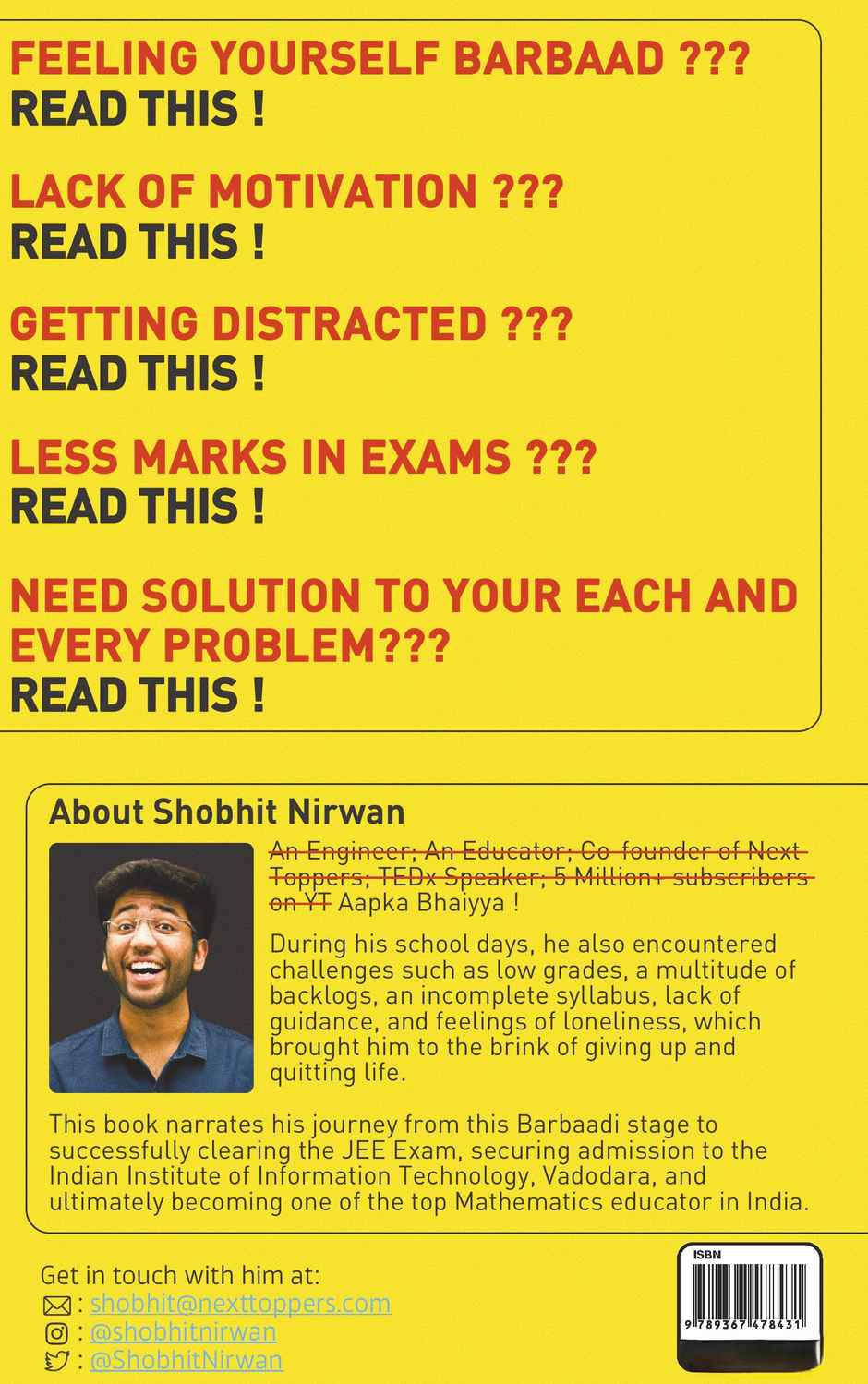 Unbarbaad - For Those Who Feel Lost by Shobhit Nirwan