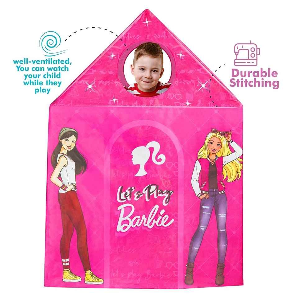 Itoys Barbie Theme Tent House For Kids Doll House Set For Girls Home Play House - Multicolour 0xc0034d1c58 (Assorted)