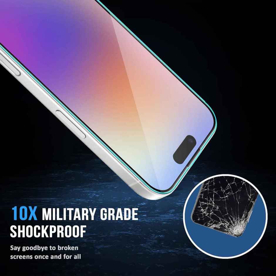 Artistque Tempered Glass For Iphone 17 Pro Max Screen Protector Guard