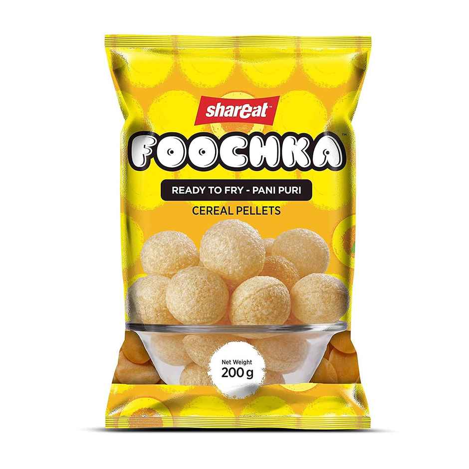 Shareat Foochka Ready To Fry Whole Wheat Pani Puri | Water Balls