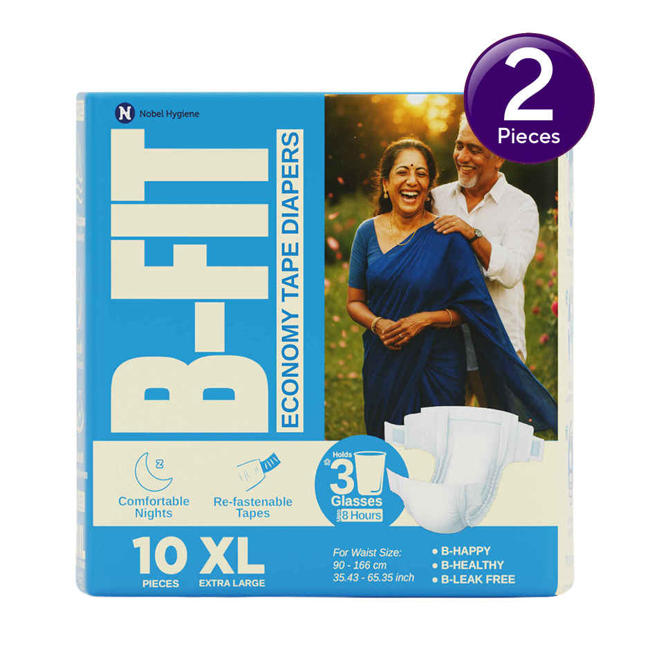 B-FIT Adult Diaper Tape | Economy  Type | XL | 35.43 - 65.35 inch Combo